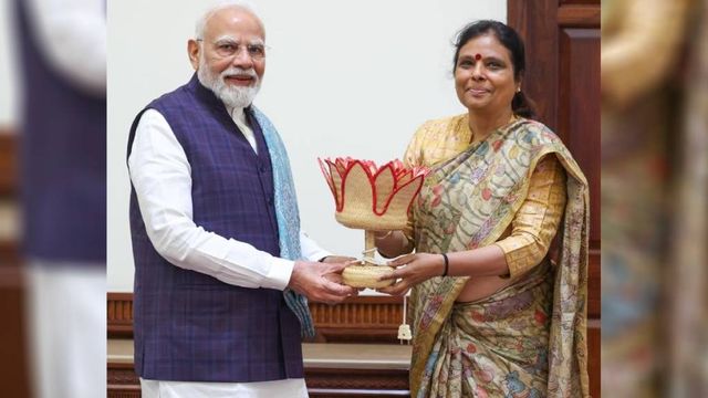 हरियाणा BJP अध्यक्ष अर्चना गुप्ता ने PM मोदी से की मुलाकात, संगठन विस्तार पर हुई अहम चर्चा
