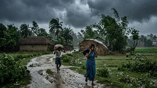 बिहार का मौसम ( एआई जेनरेटेड तस्वीर )