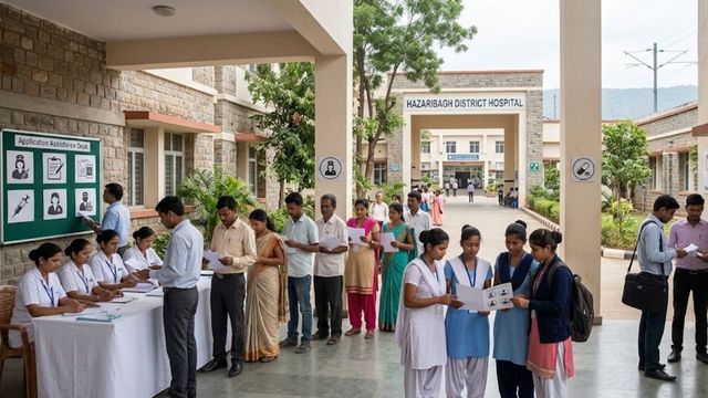 हजारीबाग स्वास्थ्य विभाग में ANM, स्टाफ नर्स और फार्मासिस्ट समेत कई पदों पर निकली भर्ती; 30 जुलाई तक करें आवेदन