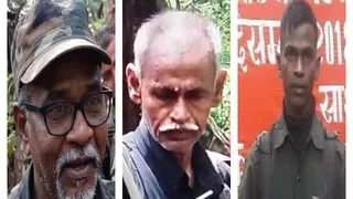 मिसिर बेसरा, असीम मंडल और सालुका कायम।