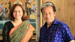 सोनम वांगचुक की पत्नी गीतांजलि का BJP-कांग्रेस पर निशाना। फाइल फोटो