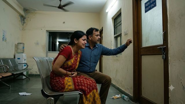 गढ़वा: रातभर पेट दर्द से तड़पती रही महिला, बंद कमरे में सोते रहे स्वास्थ्यकर्मी; निजी क्लीनिक में कराना पड़ा इलाज
