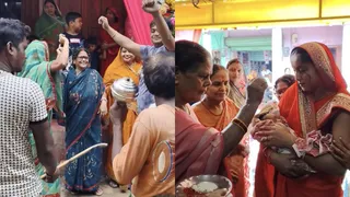 जश्न मनाता परिवार। फोटो जागरण