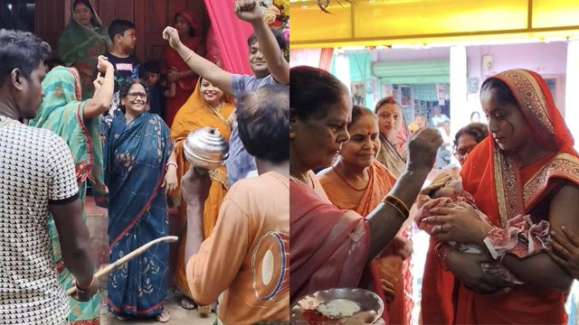 गुप्ता परिवार में 38 साल बाद गूंजी बेटी की किलकारी, बैंड-बाजे और आतिशबाजी के साथ हुआ राजकुमारियों जैसा स्वागत
