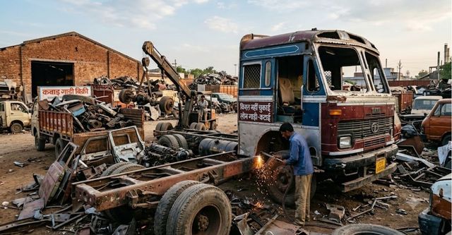 लोन पर खरीदा ट्रक, EMI नहीं दे पाया तो रच डाली बड़ी साजिश; महोबा में कटवाकर बेच डाला
