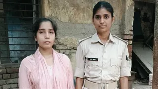 पुलिस की गिरफ्त में आरोपी पत्नी
