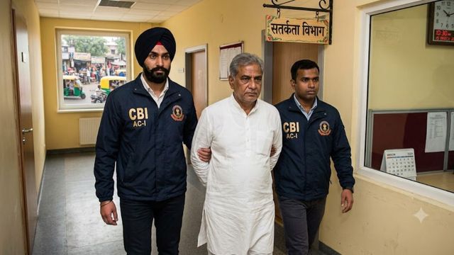 फरीदाबाद में रिश्वत लेते रंगे हाथ गिरफ्तार हुआ HVPNL का अधिकारी, 30 हजार रुपये लेते ही विजिलेंस ने दबोचा