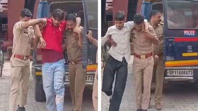 दोस्त को मौत के घाट उतारने वाले दो आरोपितों से पुलिस की मुठभेड़, पैर में गोली लगने से हुए घायल
