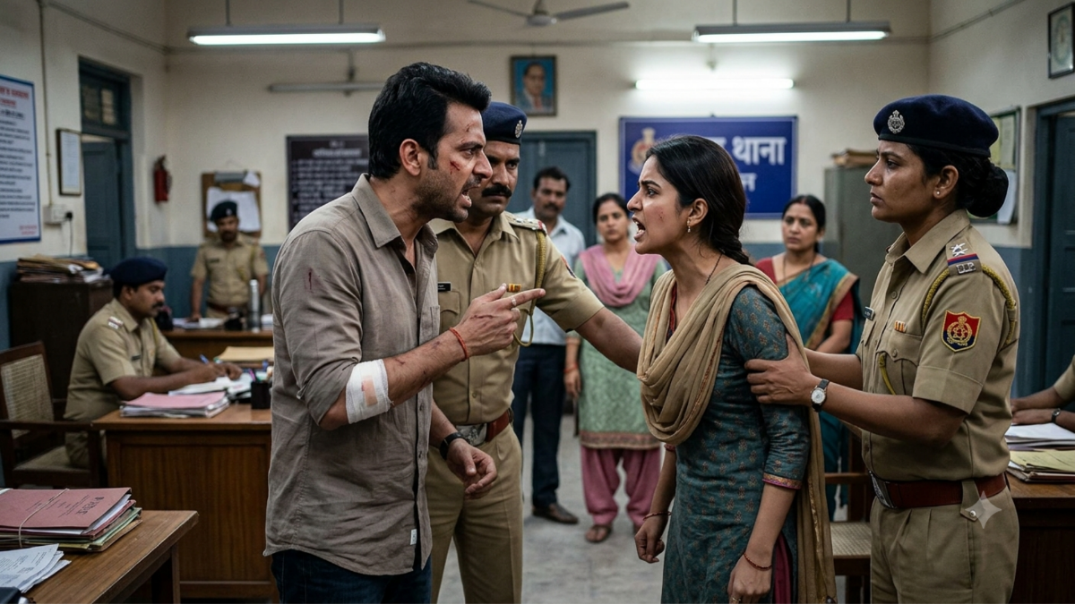 गाजियाबाद में प्रेमी के साथ मिलकर पति को कार से कुचलने की कोशिश नाकाम, थाने में घंटों चला हाईवोल्टेज ड्रामा 
