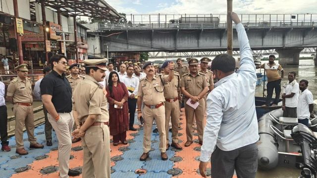 हापुड़ में कांवड़ यात्रा की कड़ी सुरक्षा, 300 किमी के रूट पर 56 संवेदनशील स्थान चिह्नत; चप्पे-चप्पे पर पहरा