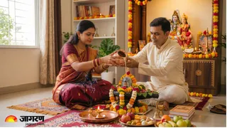 सावन में घर पर रुद्राभिषेक करने के सही नियम और विधि (Picture Credit: AI Generated)