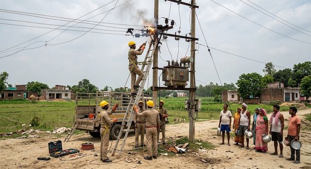 गोरखपुर : 33000 वोल्ट की लाइन में खराबी, सेवई फीडर से सात घंटे आपूर्ति रही ठप; तकनीकी खराबी से रुकी सप्लाई
