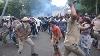 एमएलसी रिपोर्ट में स्पष्ट रूप से जंतर-मंतर हिंसा में गोली लगने का कोई उल्लेख नहीं।