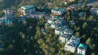 हिमाचल प्रदेश नौणी विश्वविद्यालय का सोलन स्थित परिसर। जागरण आर्काइव