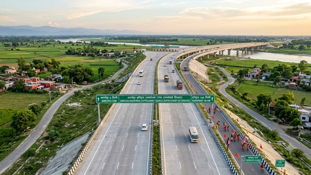 अमरोहा-हरिद्वार एक्सप्रेसवे: 10 गांव बाहर, अब 52 गांवों की जमीन होगी अधिग्रहीत; देखें अपनी तहसील की लिस्ट