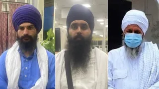 विक्रमजीत सिंह, मनवीर सिंह और जोगा, फाइल फोटो