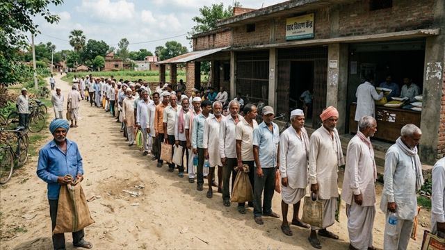 बाराबंकी में चकबंदी के गांवों में किसानों की नहीं हुई फार्मर रजिस्ट्री, खाद के लिए परेशान हो रहे लोग