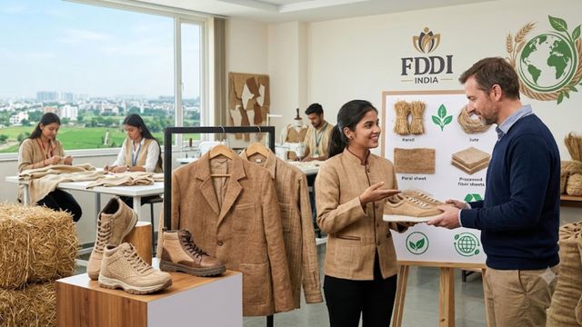 FDDI की नई पहल: पराली और जूट से बनेंगे जूते-कपड़े, मिलेगी वैश्विक पहचान; प्रदूषण भी होगा कम