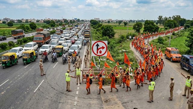 कांवड़ यात्रा को लेकर सोनीपत पुलिस का 'मेगा सिक्योरिटी प्लान', जाम लगा तो 5 वैकल्पिक रूटों से निकलेंगे कांवड़िए
