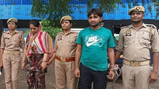 अपहरण के बाद हत्या कर शव जलाने के आरोपी दंपती गिरफ्तार।