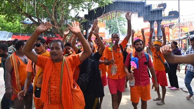 श्रावणी मेला 2026: अजगैवीनाथ धाम में आज से भारी वाहनों की नो-एंट्री, रेड जोन में केवल पैदल चलेंगे कांवड़िए
