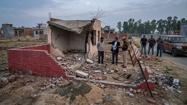 बावरिया धाम के पास प्लॉट पर कब्जे का प्रयास, चारदीवारी और कमरे को दो बार तोड़ा; भूमाफिया पर धमकी का आरोप
