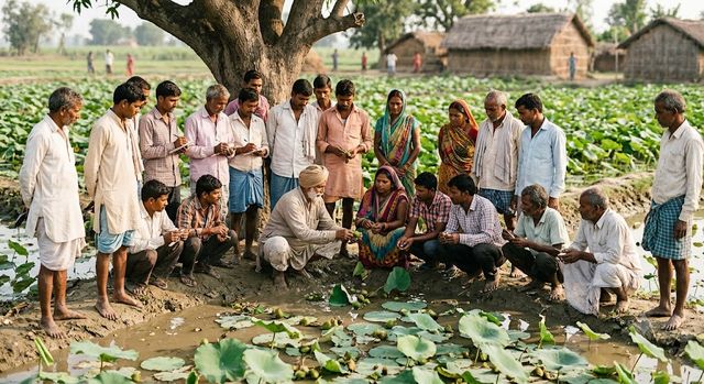 बहराइच में अब मखाने की खेती से चमकेगी किसानों की किस्मत, पहले चरण में 50 लोगों को मिलेगी ट्रेनिंग
