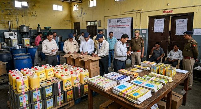 गोरखपुर : चौरी-चौरा में फैक्ट्री पर FSDA का छापा, 400 KG नकली घी सीज; अमूल समेत कई कंपनियों के रैपर बरामद
