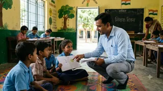 प्रतीकात्मक प्रस्तुतीकरण के लिए तस्वीर को एआई टूल की मदद से बनाया गया है।