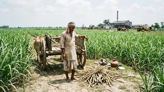 बिहार में गन्ने का रिकवरी रेट शानदार, फिर भी प्रोडक्शन में आई गिरावट (AI Generated Image)