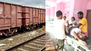 गया में रेलवे ट्रैक पार कर रहे दंपती को मालगाड़ी ने रौंदा