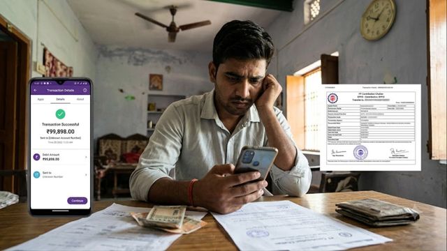 पीएफ चालान बना साइबर ठगों का हथियार, अमेठी में युवक के खाते से उड़ाए 99898 रुपये