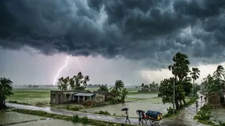 बिहार का मौसम ( एआई जेनरेटेड तस्वीर )