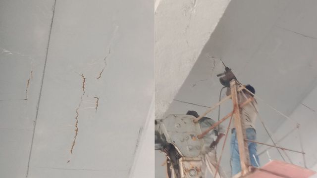 सहारनपुर में दिल्ली-देहरादून इकोनॉमिक कॉरिडोर के पुल में आईं दरारें, NHAI की टीम ने की जांच
