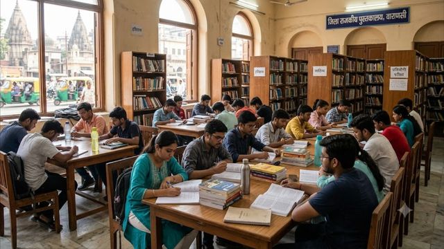 वाराणसी जिला राजकीय लाइब्रेरी निधि शुल्क में भारी कटौती, अब छात्रों को प्रतिमाह देने होगा कम पैसा