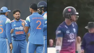 कुलदीप यादव ने बेन स्टोक्स का किया शिकार