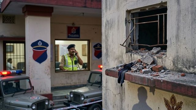 खेलगांव थाने के बाथरूम से वेंटिलेटर के रास्ते फरार हो गया चोरी का आरोपित, पुलिस की सुरक्षा पर उठे सवाल
