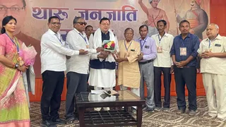 कार्यक्रम में मौजूद रहे मुख्यमंत्री पुष्कर सिंह धामी। जागरण