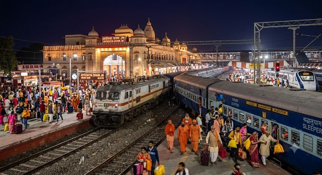 श्रद्धालुओं को रेलवे की बड़ी सौगात, अयोध्या धाम स्टेशन पर अब 2 नहीं, 5 मिनट रुकेंगी 10 प्रमुख ट्रेन