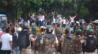 सीजेपी के प्रदर्शन में गालीाबाजी के कई मामलों को लेकर पुलिस में शिकायत देकर एफआईआर करवाई जा रही है। इसे लेकर बहस तेज हो गई है। फाइल फोटो