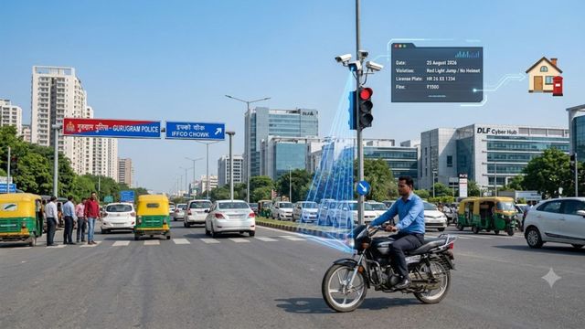 ट्रैफिक नियम तोड़ा तो खैर नहीं! गुरुग्राम में नया सिस्टम लागू करने की तैयारी; सीधे घर पहुंचेगा चालान
