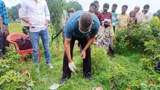 मीरजापुर में लापता नौ माह की बच्ची का कंकाल मिला, आदमखोर जानवर का शक गहराया।