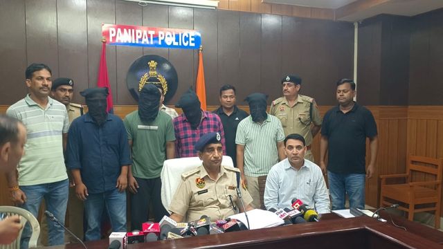 पानीपत में इंजीनियरिंग कॉलेज संचालक से मांगी 7 करोड़ की रंगदारी, बदमाशों को पूर्व छात्र ने दिए थे नंबर; 4 गिरफ्तार
