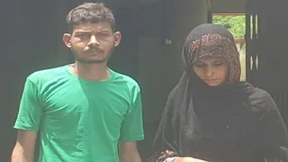 विशाल और शबाना। सौजन्य : पुलिस