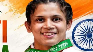 कास्य पदक विजेता उन्नति शर्मा।