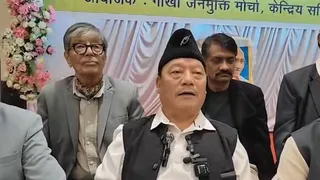 गोरखालैंड राज्य के लिए दार्जिलिंग में हुई सर्वदलीय बैठक। (आईएएनएस)