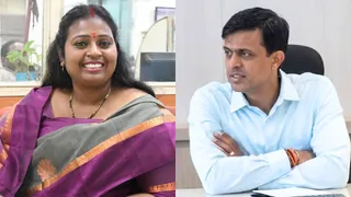 रोशनी खलखो मेयर रांची और सुशांत गौरव नगर आयुक्त रांची। (फाइल फोटो)