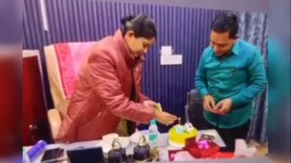 वायरल वीडियो का स्क्रीन ग्रैब। सोशल मीडिया