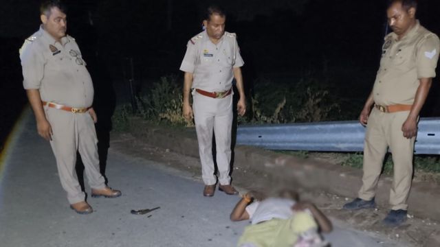 गाजीपुर में पुलिस मुठभेड़ के दौरान हिस्ट्रीशीटर और उसका साथी गिरफ्तार, पहले से दर्ज है 35 मुकदमे
