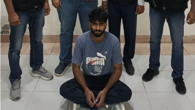 पलवल STF ने बल्लभगढ़ से दबोचा 5000 का इनामी बदमाश, कई गंभीर मामलों में था वांछित
